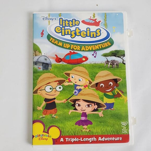 Disney Little Einsteins Team Up for Adventure DVD – Triple-Length Educational Mo - Picture 1 of 3